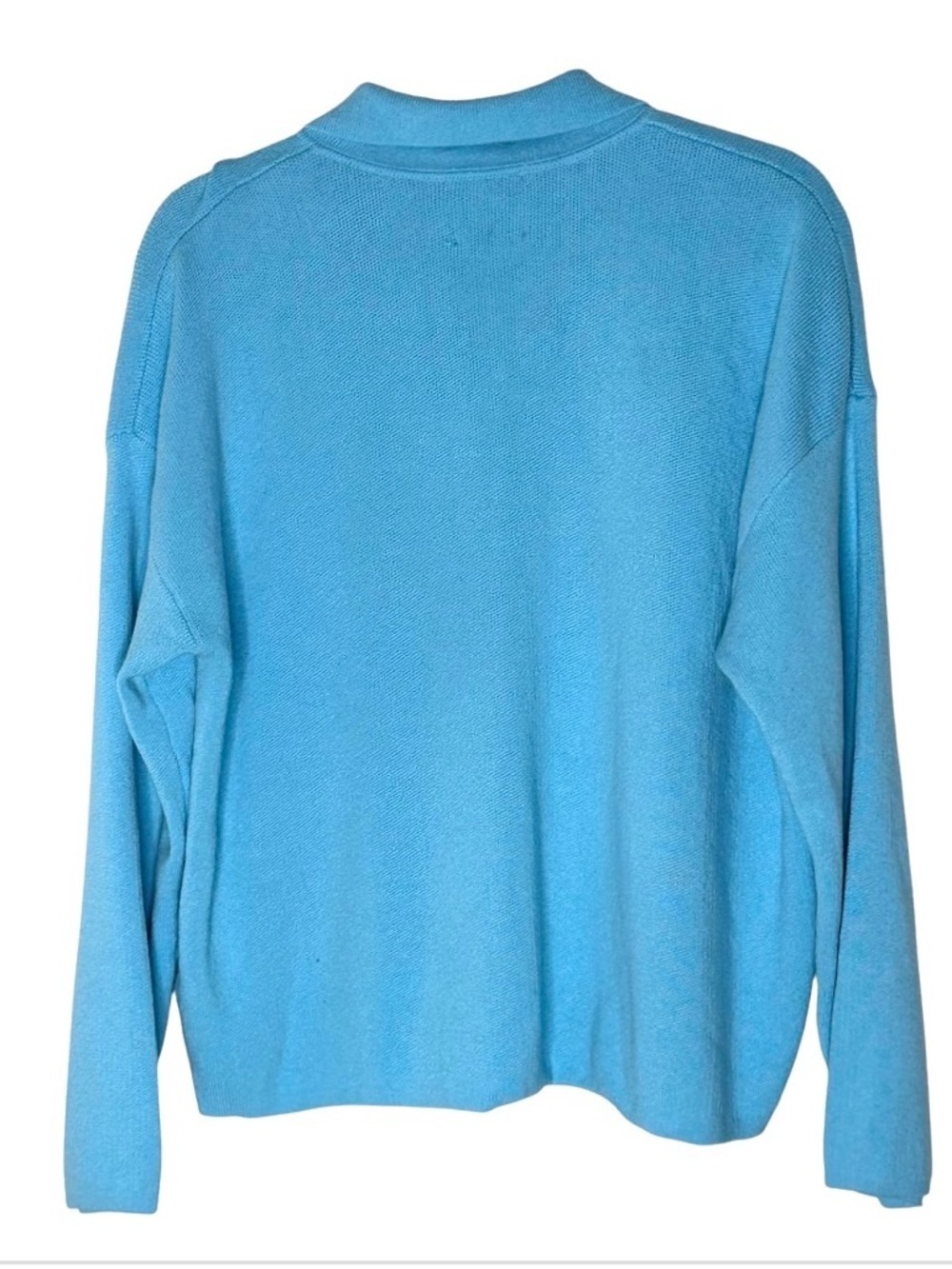 CRUSH Polo Cardigan Button Down Sweater L - Picture 3 of 5